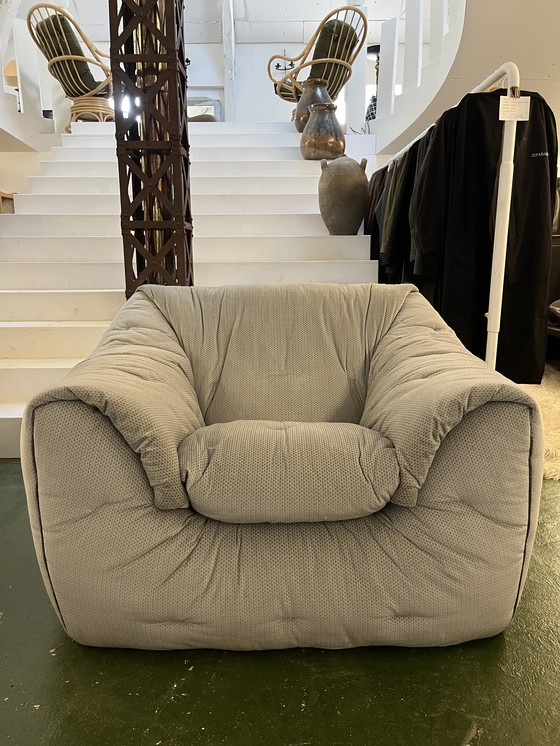 Image 1 of Conjunto de sofá y sillón modelo Sloop de Ligne Roset - años 80