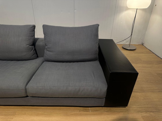 Image 1 of Canapé 4 places ZGAN Flexform Lightpiece gris-bleu