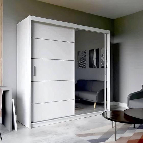 Image 1 of armoire neuve à miroir coulissant