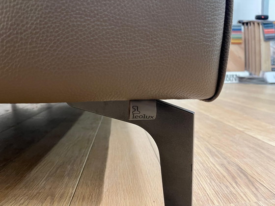 Image 1 of Absolutely New Condition - Leolux Elias Taupe 3-Seater Sofa