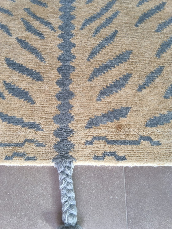 Image 1 of Tibetan Tiger Rug Wool Nepal