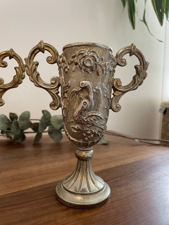 Paar messing kelken – Glazen & Karaffen, Brass (photo 3 of 4)