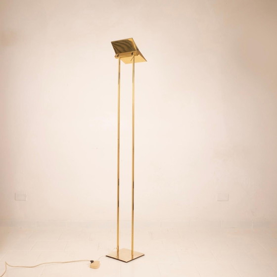 Marco Zotta Lampada da terra modernista italiana in ottone dimmerabile 1970 – Lampade da terra (photo 12 of 20)