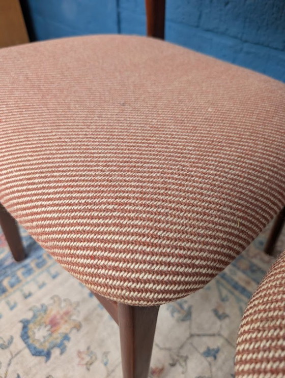 Image 1 of 4 chaises danoises vintage, années 1960