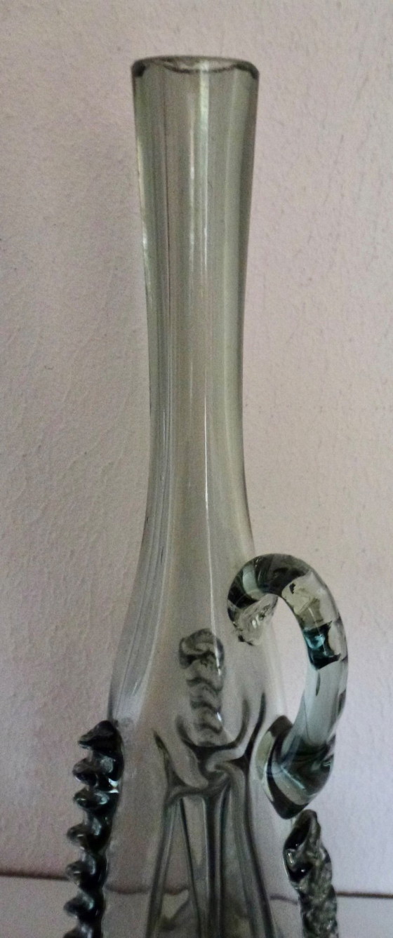 Image 1 of Vintage Georgische brandewijnfles. 