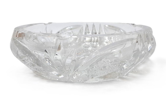 Image 1 of Bellissimo posacenere di cristallo per sigarette da 15 cm