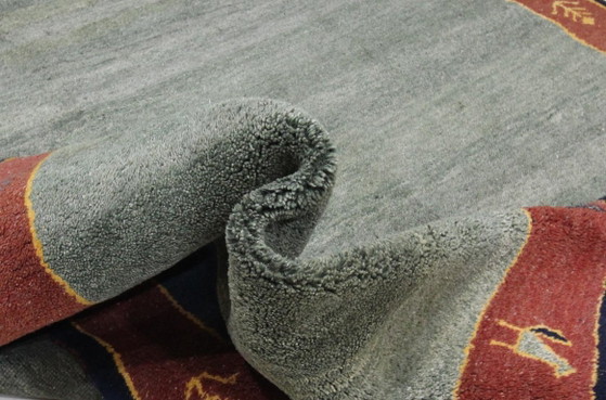 Image 1 of Origineel modern Indo Gabbeh wollen tapijt 341 x 249 cm