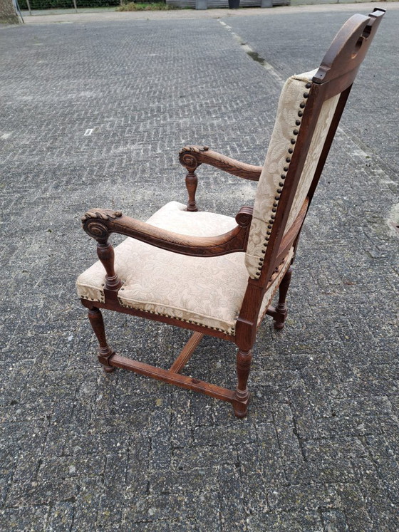 Juego de 2 sillones antiguos de estilo barroco/neorrenacentista. – Wood (photo 5 of 12)