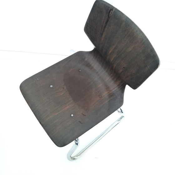 Image 1 of Chaise haute vintage Flöttoto Pagholz Adam Stegner, 1960