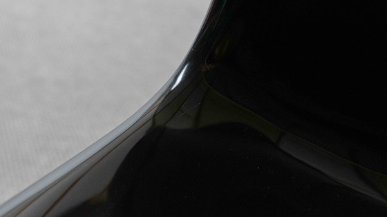 Image 1 of SET VAN 4 PANTON STOELEN IN ZWART, ONTWORPEN DOOR VERNER PANTON VOOR HERMAN MILLER, 1971