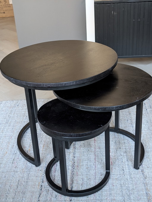 Tables basses rondes