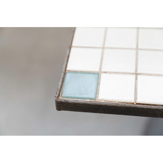 Image 1 of Vintage table with mosaic tiled top, 1950s