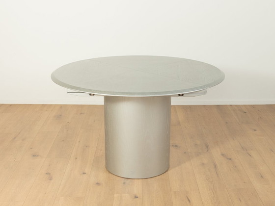 Quadrondo Dining Table, Erwin Nagel, Rosenthal, Silver – Wood (photo 2 of 17)
