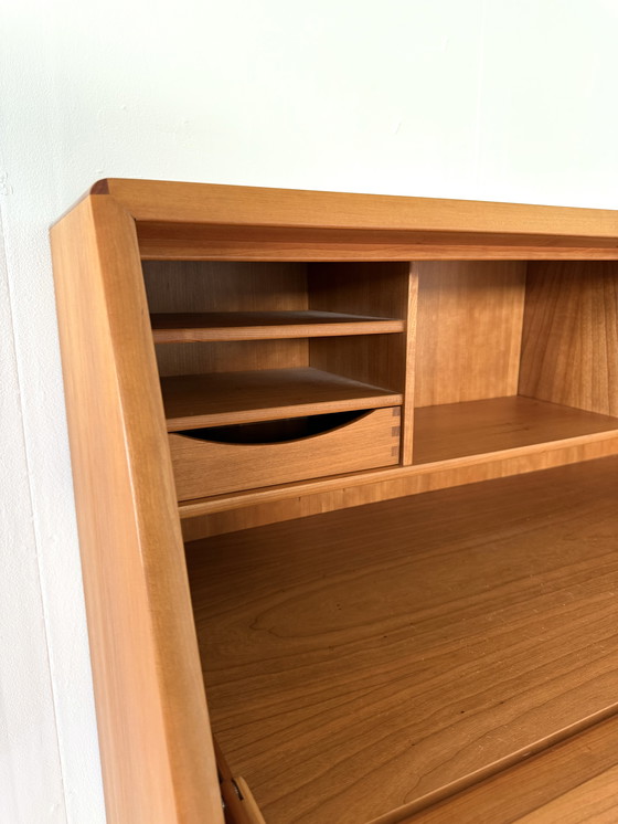 Image 1 of Vintage teak Danish secretaire, Dyrlund '80s