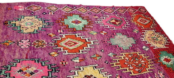 Image 1 of Berber Carpet Rug Vintage Moroccan Wool New