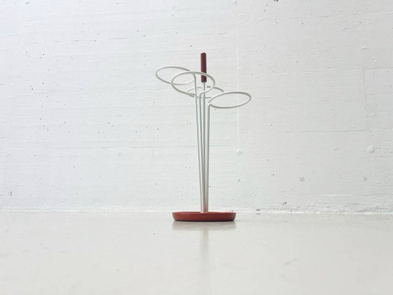 Image 1 of Porte-parapluies vintage au design pop art, années 1960