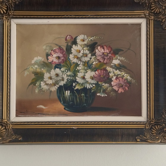 Image 1 of Gemälde Blumenstrauß