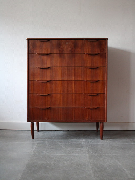 Commode vintage danoise en teck, large !