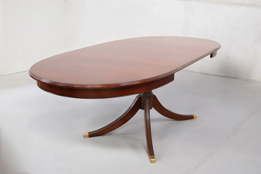 Heroic Planed Dining Table - Mahogany