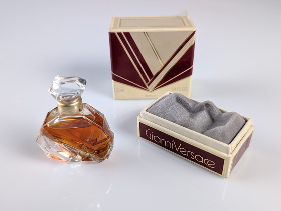 Image 1 of Gianni Versace Pure Parfum Miniature 7.5 ml, Rare 1981 with Original Box