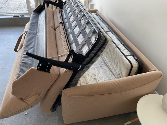 Divano letto di lusso Sesido Galaxio - Materasso 160x197 cm in tessuto beige, Sesido (by ROM), Divani letto (foto 5 di 7)