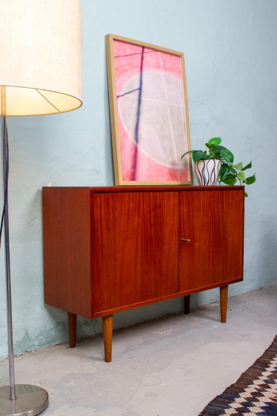 Image 1 of Vintage teak chest of drawers sideboard cabinet mid century 60s