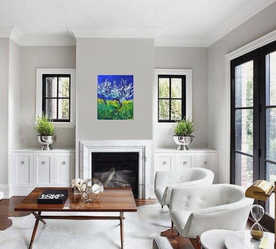 Image 1 of Bloeiende bomen in de lente