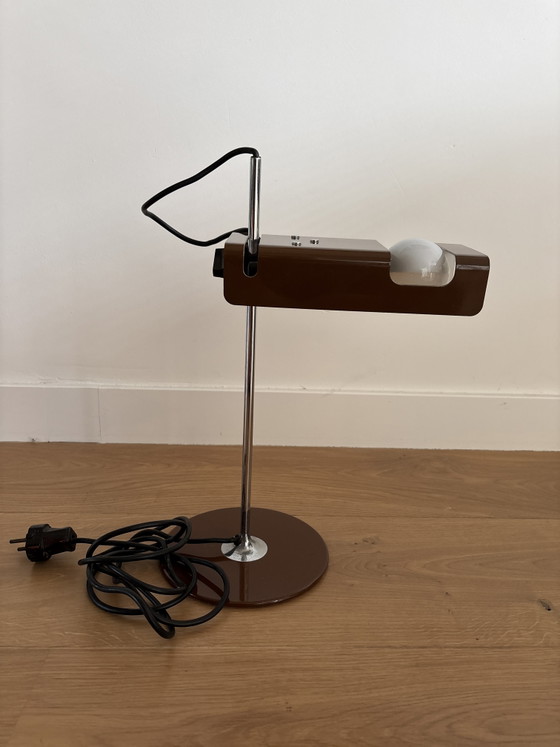 Original Vintage Oluce 'Spider' Table Lamp (Model 291) – Joe Colombo, 1960s – Metal (photo 4 of 12)