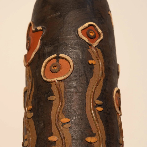 Einzigartige italienische Keramik Steh-/Tischlampe – Dimmbar – Tischlampen, Ceramic, Vintage (photo 5 of 8)