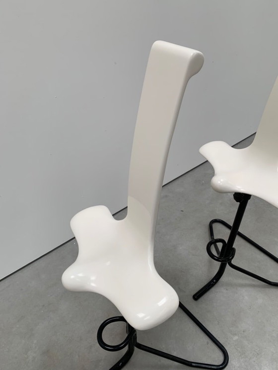 Image 1 of 2 sgabelli Appoggio Claudio Salocchi per Luigi Sormani