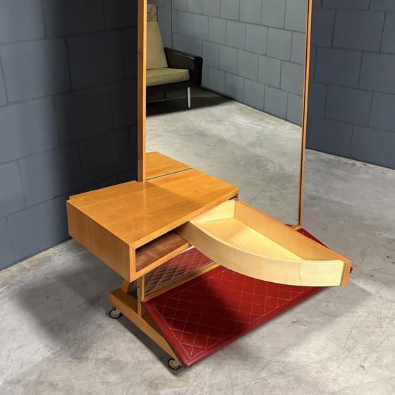 Image 1 of Specchio vintage su ruote – anni '60