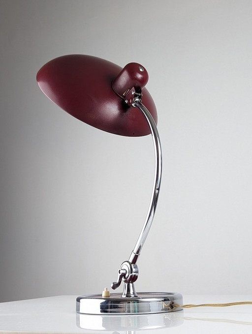 Christian Dell "President" bureaulamp Bordeaux