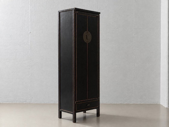 Chinesische Lackschränke im Ming Stil, 1960er Jahre – Aufbewahrungsschrank, Wood (photo 6 of 12)
