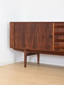 vintage Dressoir Oswald Vermaercke V-Form Palissander