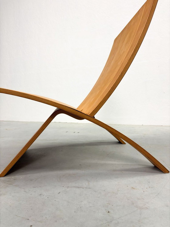 Image 1 of Sedia vintage in Laminex di Jens Nielsen per Westnofa