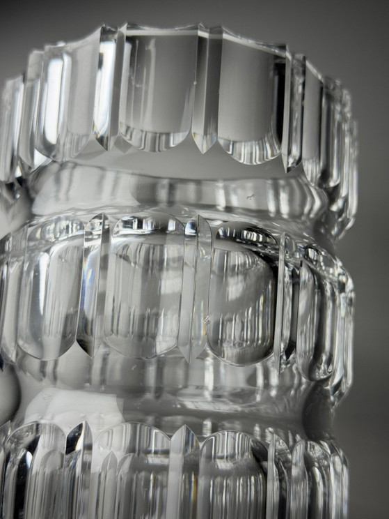 Val Saint Lambert “Cendrillon” Crystal Vase — Charles Graffart, Belgium, c. 1940s (photo 9 of 15)