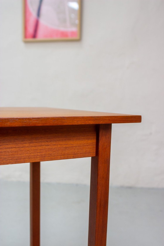 Image 1 of Scrivania vintage in teak, stile danese di metà secolo, anni '60.