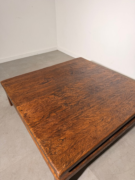 Vintage Minimalist Teak Coffee Table (photo 3 of 6)