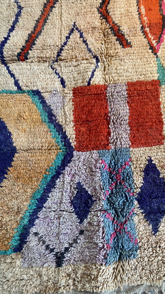 Image 1 of Tappeto berbero fatto a mano 290x194 cm – Montagne dell'Atlante, opera d'arte in lana su lana