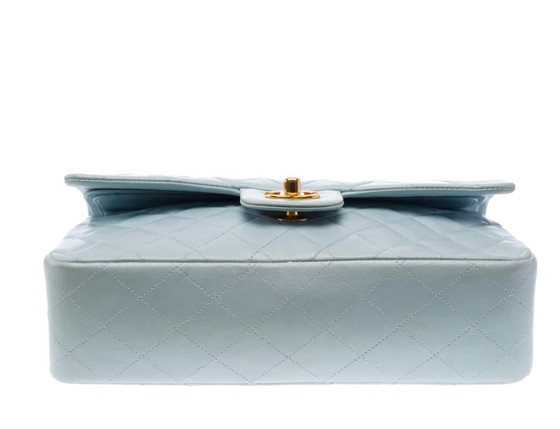 Image 1 of Borsa CHANEL Timeless/Classique in Cuir Bleu - 103407