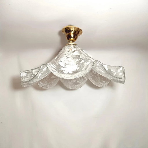 Plafonnier en verre de Murano, La Murrina Cancan, style moderne du milieu du siècle