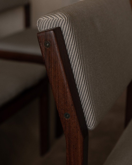 Image 1 of Set di 6 sedie da pranzo Pastoe SA07 – serie giapponese Cees Braakman – anni '60