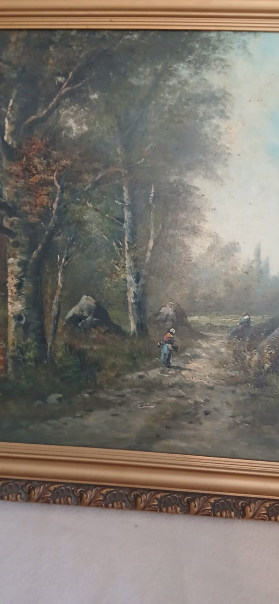 Image 1 of LARGE SIGNED PAINTING