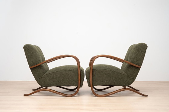 H-269 Armchairs by Jindřich Halabala, Czechoslovakia, 1930s, Set of 2 – Wood (photo 4 of 17)