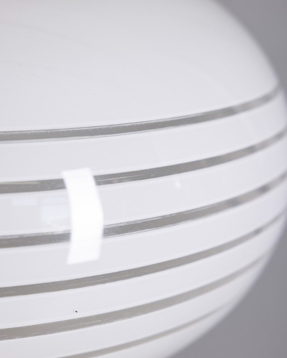 Image 1 of Vintage 1960s chandelier in metal and Murano glass, Italian design