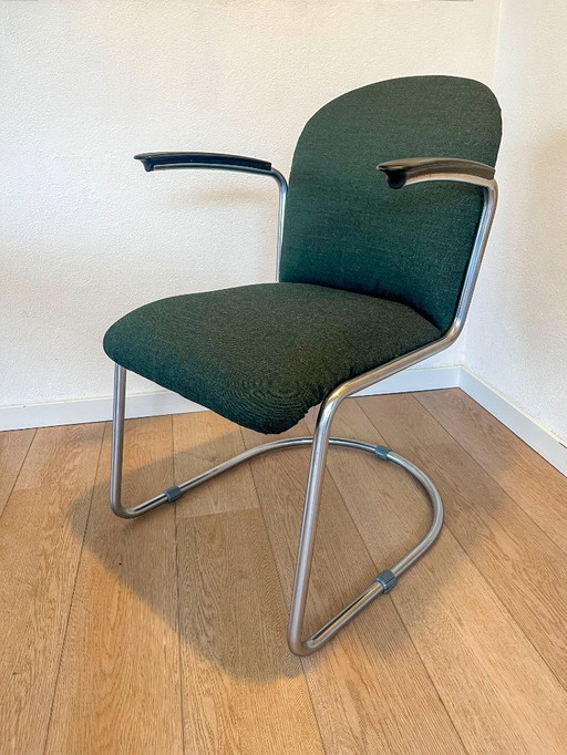 2x sedia Gispen 413 (rivestita)