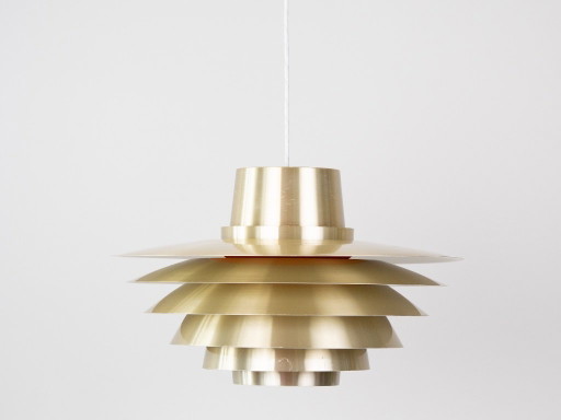 Suspension vintage danoise Vérone par Svend Middelboe, Lyfa, 1962