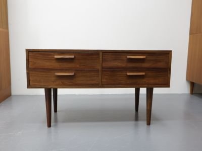 Vintage chest of drawers / rosewood / 4 drawers / Kai Kristiansen Denmark, Scandinavian (photo 5 of 5)