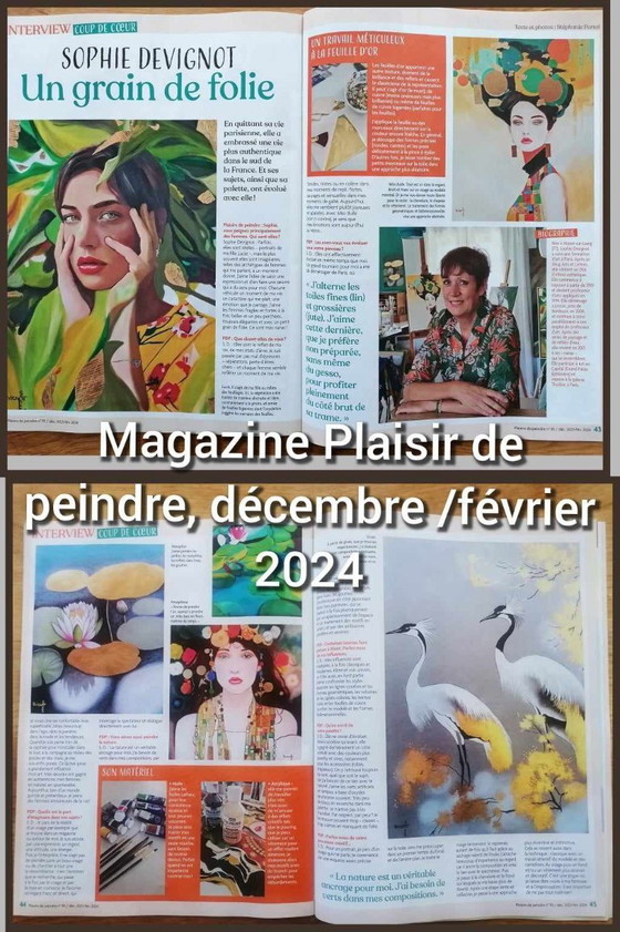 Sophie DEVIGNOT - La Prière - Artist's Painting – Paintings & Drawings, Canvas (photo 8 of 12)