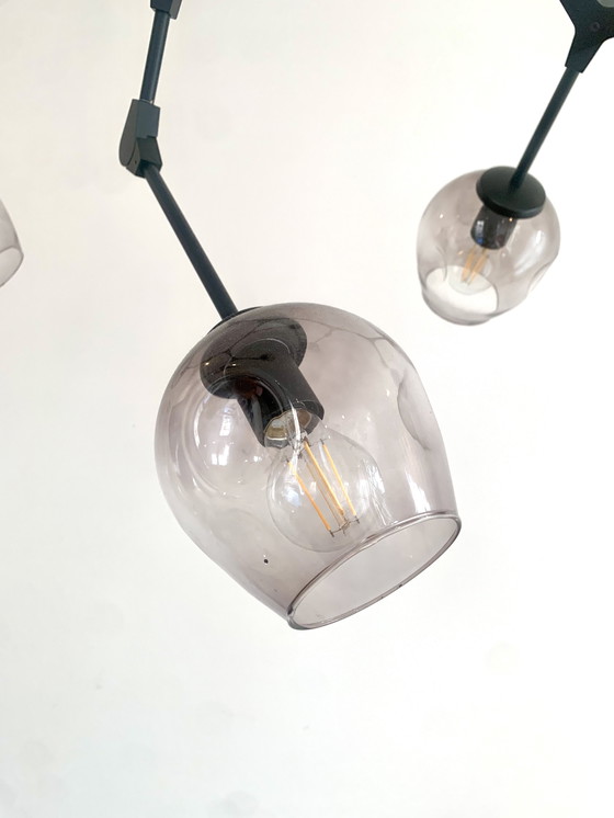 Image 1 of Lampada a sospensione a 9 luci Gerba design
